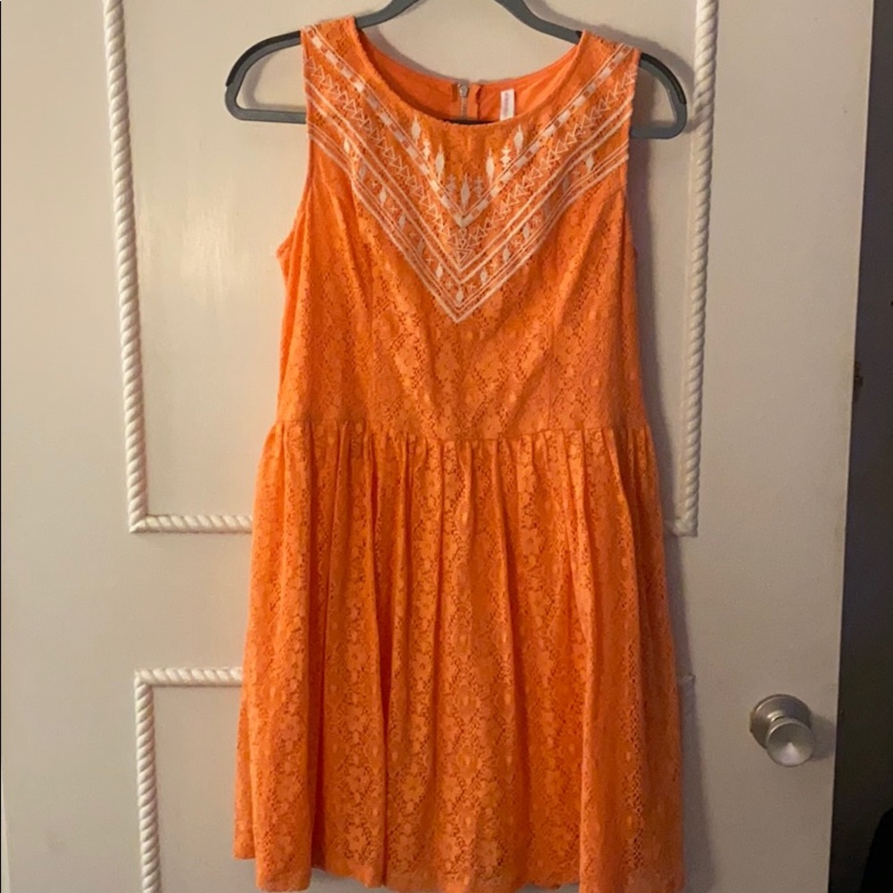 Xhilaration orange dress